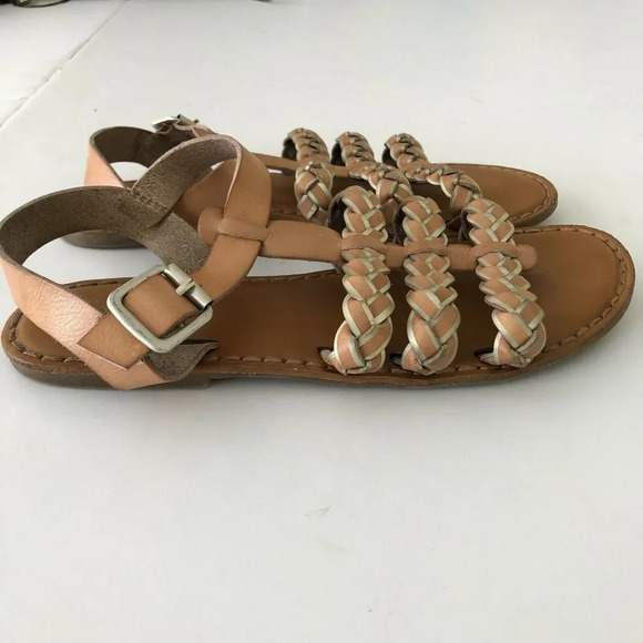 American Eagle Sandals Huaraches Brown Wovensize 8 - Picture 4 of 7